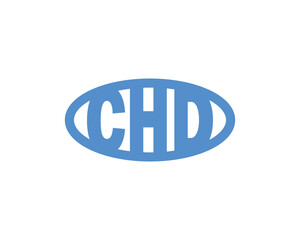 CHD logo design vector template. CHD