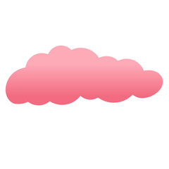 Pink Gradient Cloud Sunset