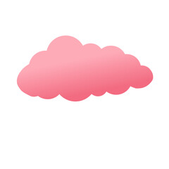 Pink Gradient Cloud Sunset