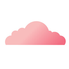 Pink Gradient Cloud Sunset
