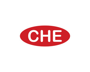 CHE Logo design vector template. CHE