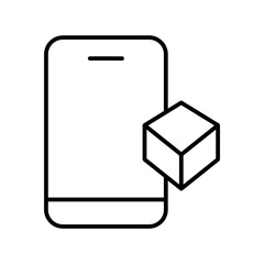 3d line icon