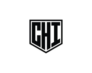 CHI logo design vector template. CHI