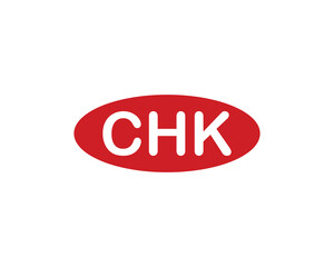 CHK Logo design vector template. CHK