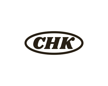 CHK Logo design vector template. CHK