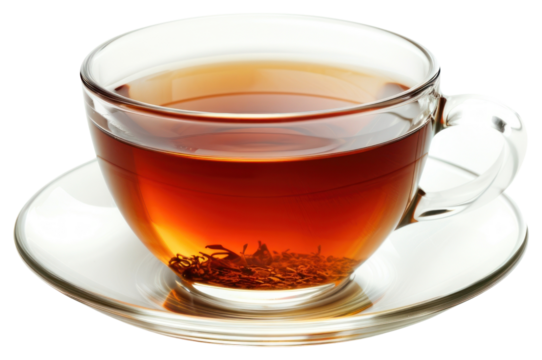 PNG A cup of Hot tea saucer drink mug.