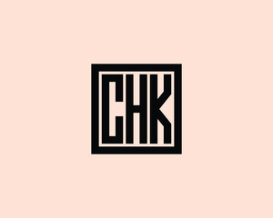 CHK Logo design vector template. CHK
