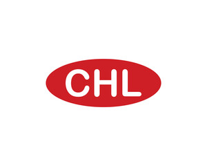 CHL logo design vector template. CHL