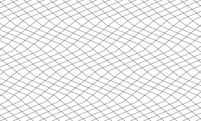 Naklejka premium Wire mesh line grid seamless pattern, Line Mesh On A White Background