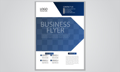business flyer design template
