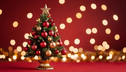 christmas tree and candles