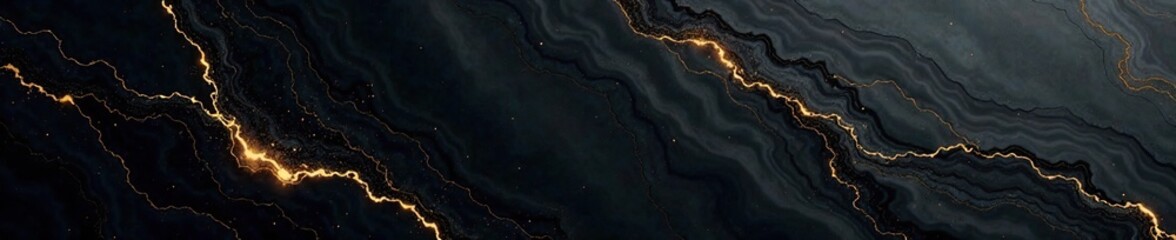 Smooth and glossy abstract black marble background with subtle shading, abstract, nuance, background