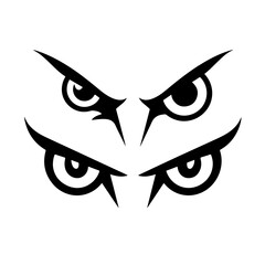 Obraz premium set of cartoon eyes