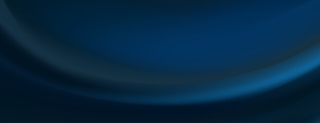 An abstract image featuring a smooth, dark blue gradient with subtle swirls and curves.