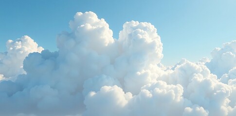 Soft white clouds congregate into a majestic heart shape in the sky, gentle curves, cloud shapes, natural wonder