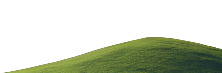 PNG Green mountain landscape sky grassland.