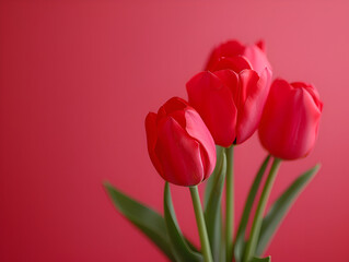 Fototapeta premium Tulip closeup