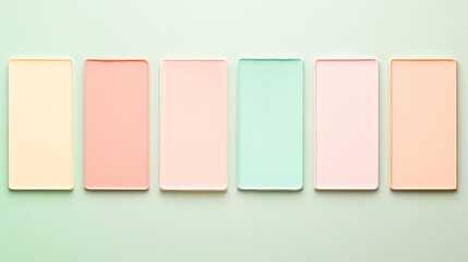 Ethereal gradient with light peach to pale mint, gradient, freshness and lightness