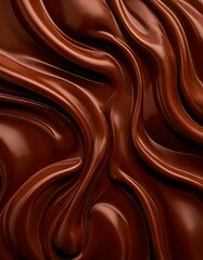 溶けるチョコレートのイメージ背景