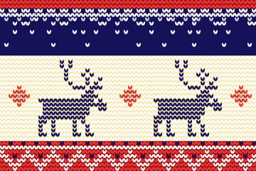 christmas Reindeer pattern