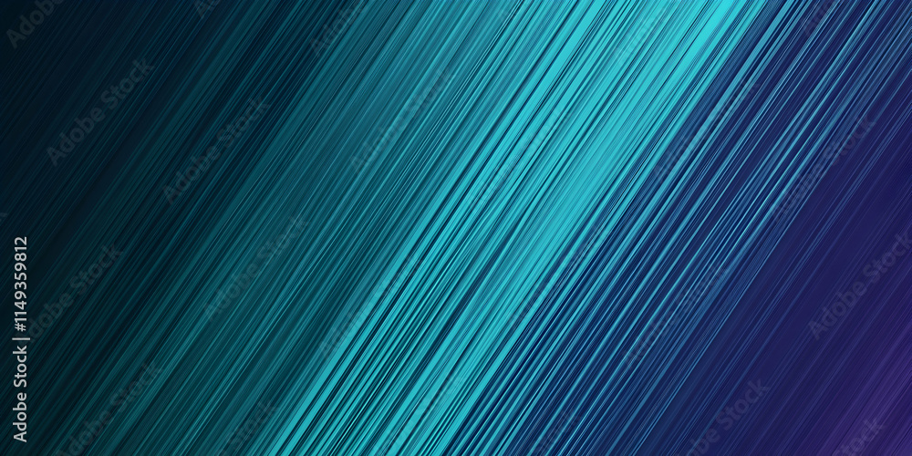 Aufkleber abstract gradient lines in shades of teal and purple, creating a dynamic effect.