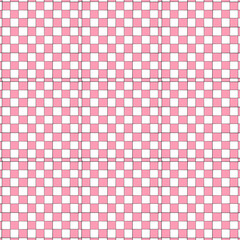 Pink and white table 3