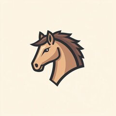 Elegant Horse Head Logo Design for Branding