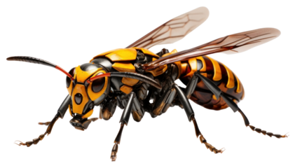 PNG Cyborg wasp animal insect hornet.