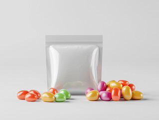 jelly bean and packaging