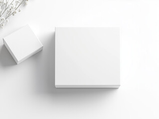 blank white box