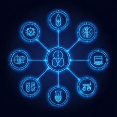 Networked Technology System Integrated Components and Connections