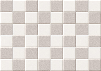 Gray ceramic wall and floor tiles abstract background. Design geometric mosaic texture for the decoration of the bedroom. 