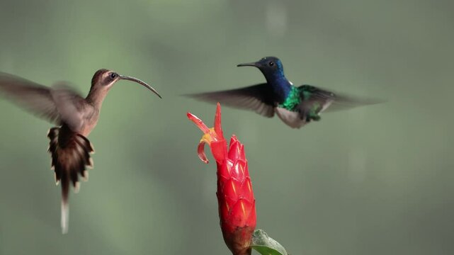 A hummingbird in Costa Rica