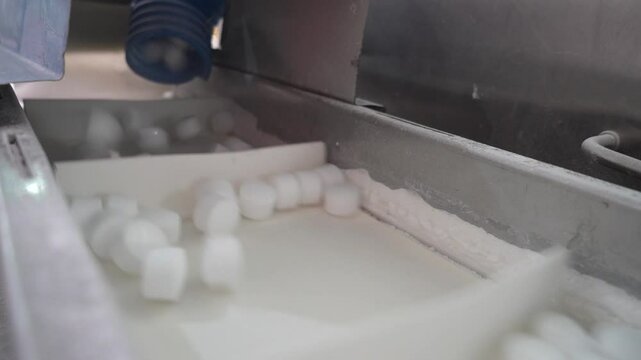 Production potential of the new line for the production of extra edible salt in tablet form. Tablet salt is intended for the restoration of ion-exchange properties of cation filters
