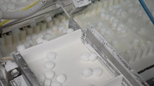 Production potential of the new line for the production of extra edible salt in tablet form. Tablet salt is intended for the restoration of ion-exchange properties of cation filters
