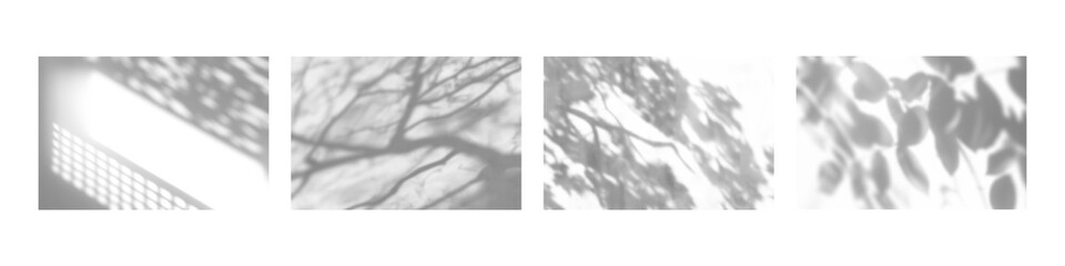 PNG Shadow and light, element set on transparent background