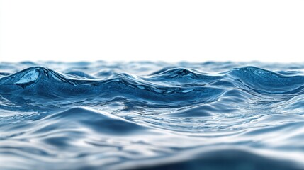 Abstract Blue Water Waves