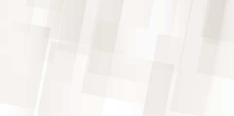 White abstract modern background design. Vector abstract graphic design Banner Pattern. Minimal white template and poster geometric background.