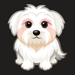 vector maltese