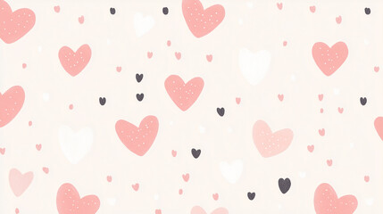 Hearts Pop Background Wallpaper