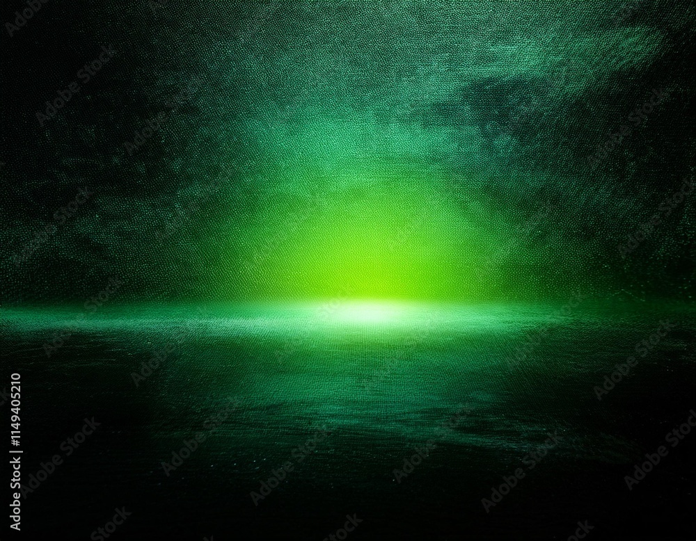 Poster vibrant green abstract background with dynamic streaks, creating a sense of motion