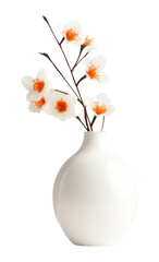 PNG Flower vase, home decor.