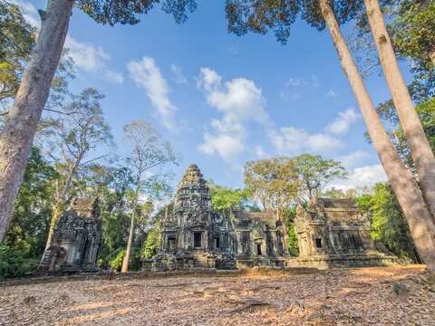 Thommanon Wat temple in Angkor, Cambodia