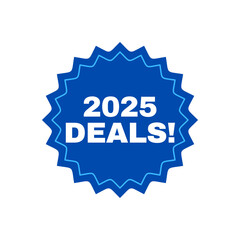 Tag sign  New Year Deals 2025