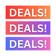 Tag sign  New Year Deals 2025