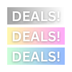 Tag sign  New Year Deals 2025