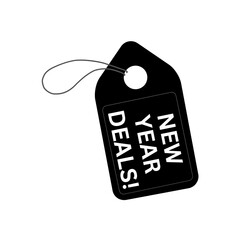 Tag sign  New Year Deals 2025