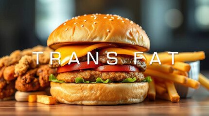 Foods that contain trans fats are unhealthy.