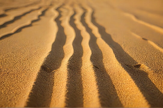 ripples in the sand - Powered by Adobe