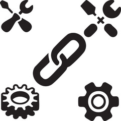 Settings vector|Settings menu|Operation vector|Web settings vector|Technical vector|Mobile settings vector design icon symbol